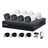 Kit De 4 Camaras 2mp Dvr 1080p Lite Dvr Cooper-i Wizsense