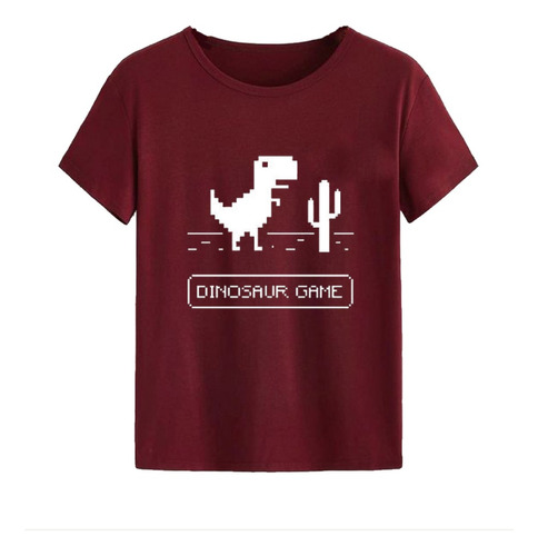 Remera Algodon Bordo Hombre Mujer Niño Estampada