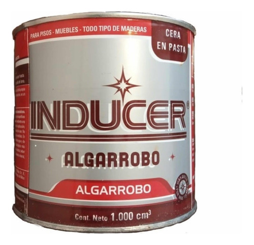 Cera Inducer Algarrobo 0.5 Kg Para Muebles
