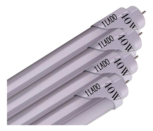 6 Lâmpada Led Tubular T8 Ho 240cm 40w 6500k Ligação 1 Ponta