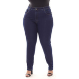 Calça Jeans Feminina Skinny Plus Size