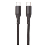 Cable Usb Tipo C A Tipo C 1 Metro Mallado 5a 100w Pd