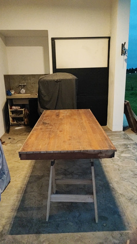 Mesa Tablón/tarima 3mtros X1mtro Buena Madera Pesado 