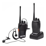 Kit 10 Radio 777s Vhf/uhf 16 Canais Comunicador Profissional