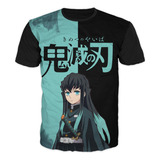 Camiseta Kimetsu No Yaiba Muichiro Tokito