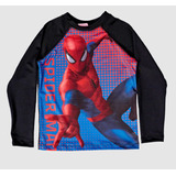 Remera Spiderman Con Filtro Uv - Marvel Original
