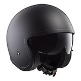 Casco Moto Ls2 Abierto 599 Spitfire Negro Mate Tamaño Del Casco Xxl