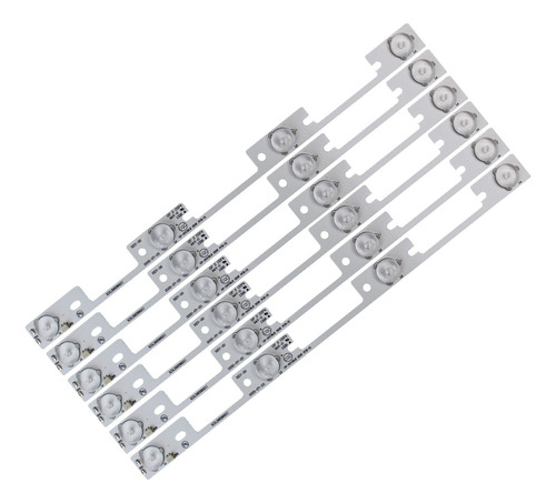 Kit Barra De Led Compatível Semp Toshiba 40l2400 40l2400 