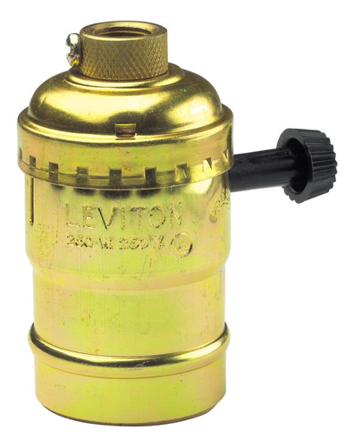 Leviton 7070-pg Electrolier Portalámparas De 2 Circuitos, 25