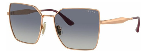 Lentes De Sol Vogue Vo4284s Gradient Grey Armazon Gold Rose