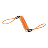 Cable Recordatorio Para Candado De Disco Moto Onguard 8056 Color Naranja