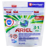 Sabão Em Cápsula Ariel Power Pods Tradicional Antibacterial Pouch 397 G