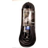 Cable Plug A Speakon Parquer Profesional 10 Metros Cuota