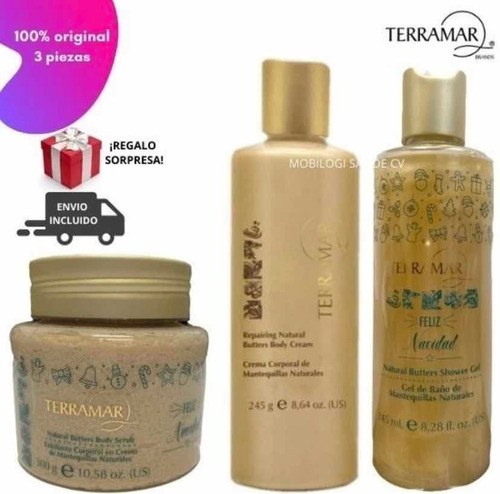 Set Mantequillas Naturales Terramar + Regalo Sorpresa!