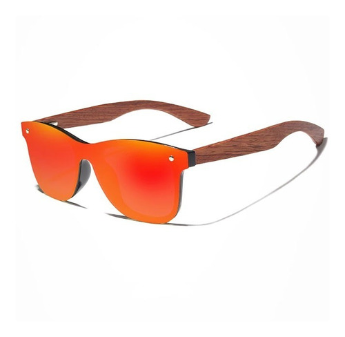 Lentes De Sol Kingseven B5504 Originales Polarizado Madera