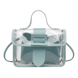 Bolso Transparente Simple De Moda Para Mujer