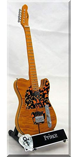 Artstudio35 Prince Miniatura Guitarra Telecaster Hohner Con 