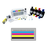 Bulk Ink Para Epson Wf-c5710 + Tinta Corante + Desbloqueio