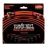 Pack De Cables De Plug 6.3mm Ernie Ball Para Pedal Board, Ro