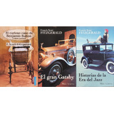 3 Libros Scott Fitzgerald Gradifco Curioso Caso Gatsby Jazz