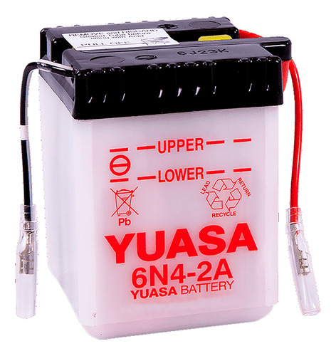 Batería Moto Yuasa 6n4-2a Suzuki Rv125 Tracker 73/77