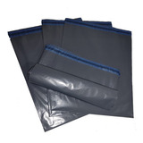 250 Envelope Plástico Segurança 19x25 Embalagem Saco Cinza