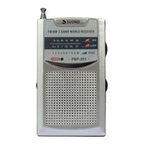 Radio Pocket Portatil Suono Am Fm A Pila Parlante Aux In 