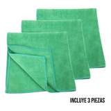 3pz - Castor 9301g Paño De Microfibra 40x40 Verde