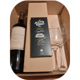 Caja Regalo Dv Catena Cabernet Syrah, Copa Y Chocolate