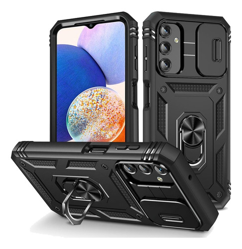 Capa Capinha 360 Armor Anti Impacto Anel Para Samsung A54