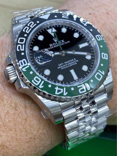 Relogio Masculino Rolex Gmt-master Ii Esquerdo Promocional