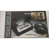 Mega Drive 3 Tectoy Caixa Fifa International Soccer + 1 Controle + Acessórios + Alex Kid