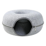 Portable Felt Tunnel Cave Bed For Cats
