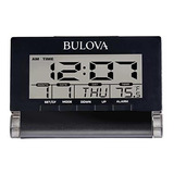 Reloj Despertador Bulova Travel Time, Negro