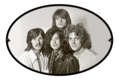 #84 - Cartel Decorativo Vintage Rock - Led Zeppelin Música