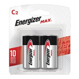 4 X Energizer Alcalinas Tamaño C P/ Alto Consumo