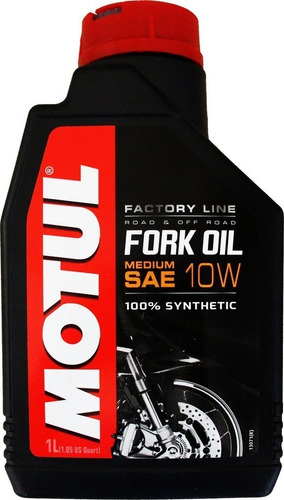 Aceite De Suspensión Motul Fork Oil Factory Medium Sae, 10 W, 1 Litro