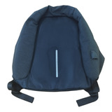 Mochila Antirrobo Impermeable Anticorte Porta Notebook Usb