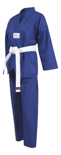 Dobok Azul Asiana- Tusah Taekwondo (tallas 000 A La 7)