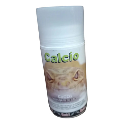 Calcio Exotic's Para Iguanas Tortugas Reptiles 120g Carbonato De Calcio | MercadoLibre