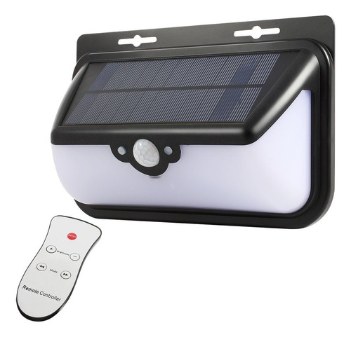 Foco Led Solar 68 Led 5w Panel Solar Control Sensor