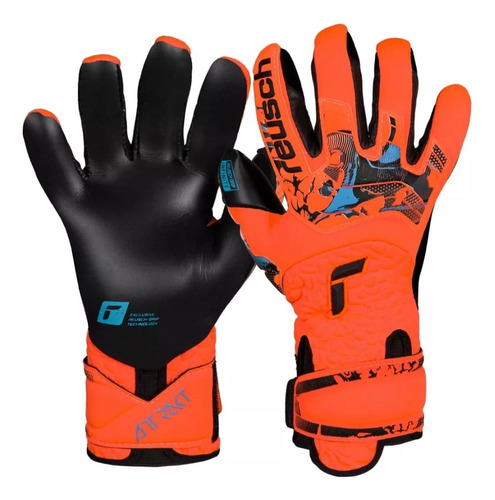 Guantes De Arquero Attrakt Supreme Infinity Reusch Exclusivo