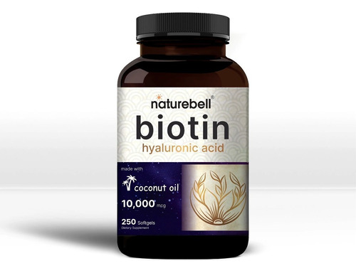 Naturebell | Biotina Ácido Hialurónico | 10000mcg | 120 Caps