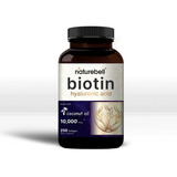 Naturebell | Biotina Ácido Hialurónico | 10000mcg | 120 Caps