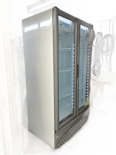 Refrigerador Imbera Vr26 C Bmad Dos Puertas Cristal