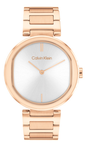 Reloj Calvin Klein Elegancia En Rose Gold