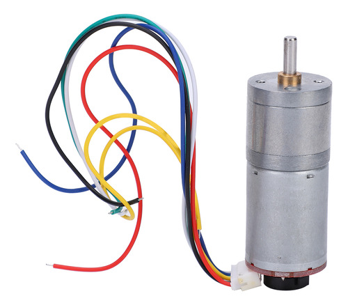 Encoder De Velocidad, Motor De Engranajes, Cepillo Dc, Reduc