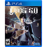 Judgment - Playstation 4