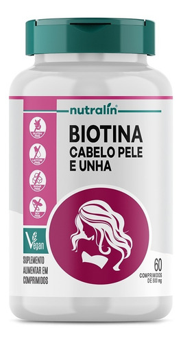 Biotina C/ B1 B2 B3 B5 B6 B9 B12 Zinco Quelado + Vitamina C!