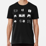 Remera Amante De Los Videojuegos, Mandos, Consolas Retro De 